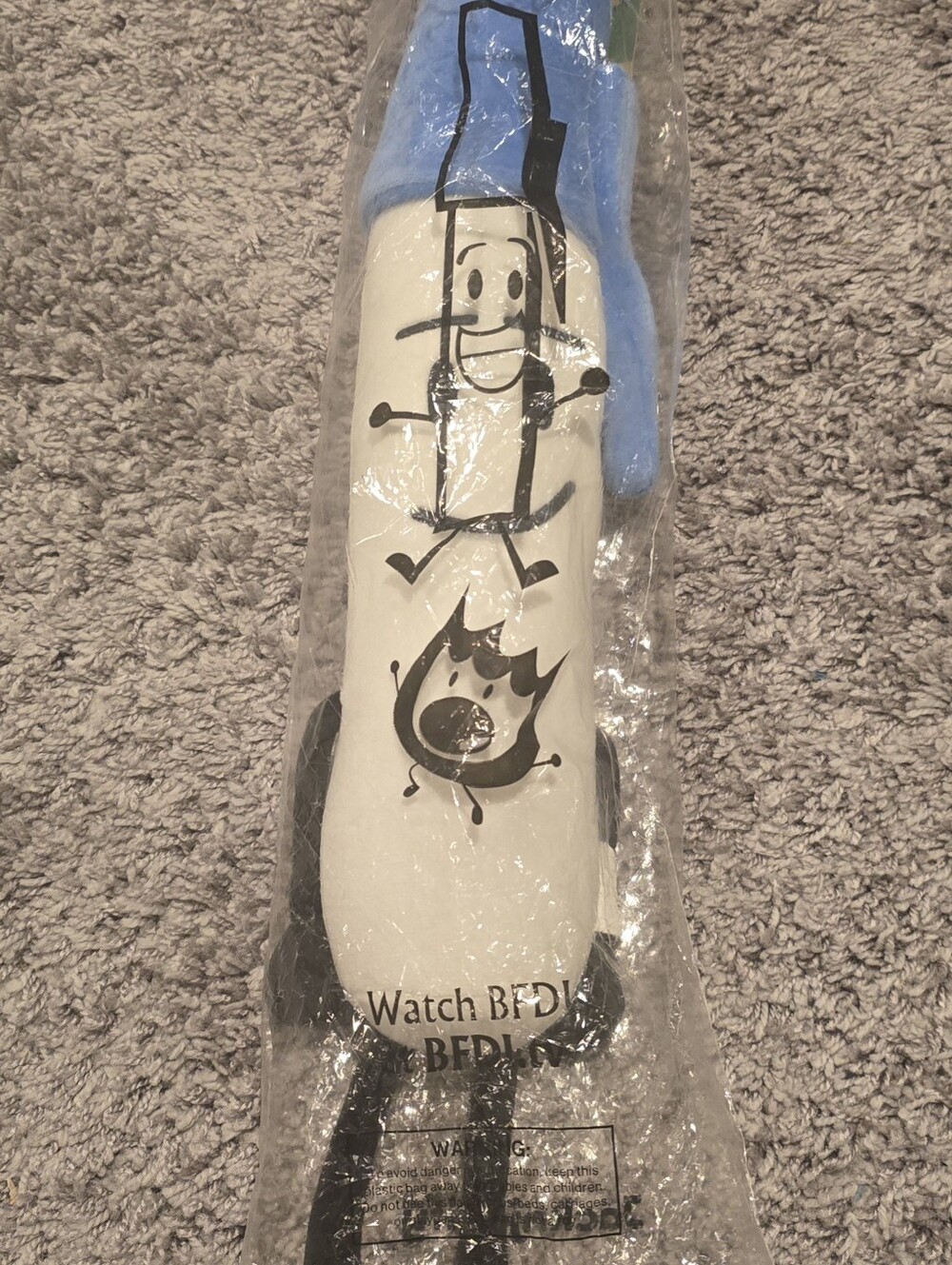 Jacknjellify Pen Battle For Dream Island Plush - NEW! - Picture 2 of 6
